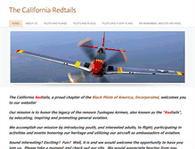 Tablet Screenshot of california-redtails.org